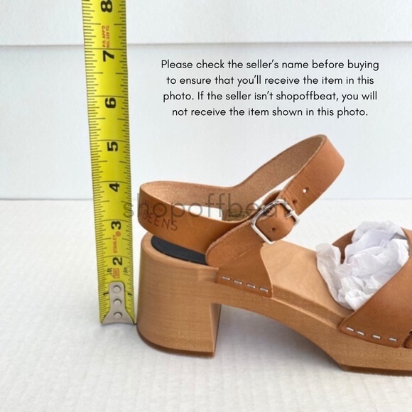 NEW Swedish Hasbeens Baskemolla High Sandal Nature 37 - Picture 11 of 14